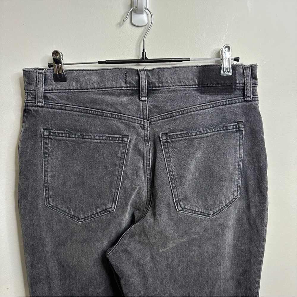 Abercrombie & Fitch The 90s Straight Ultra High Rise 30/12R Denim Jeans Vent Hem - Picture 10 of 14